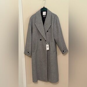 Mango Oversized Wool Coat NWT size S